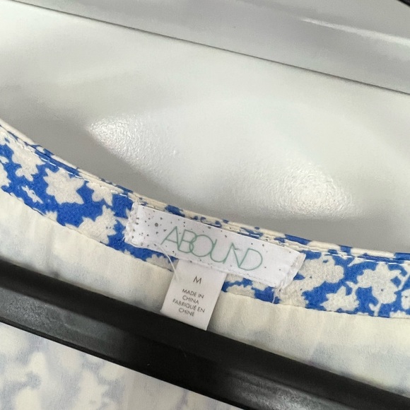 NWT Abound  Blue and White Midi Dress - Picture 7 of 7